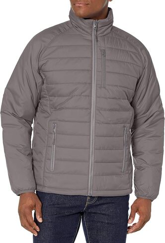 Cutter & Buck Men's Spark Systems Packable Barlow Pass Quilted Jacket in Saudi Arabia