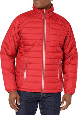 Cutter & Buck Men's Spark Systems Packable Barlow Pass Quilted Jacket in Saudi Arabia