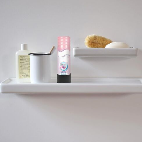 Linkidea Shave Gel Can Rust Holder, Silicone Rubber Shaving Foam Stand Compatible with Most of Shave Gel (M + L Size, 2 Pack) in Saudi Arabia