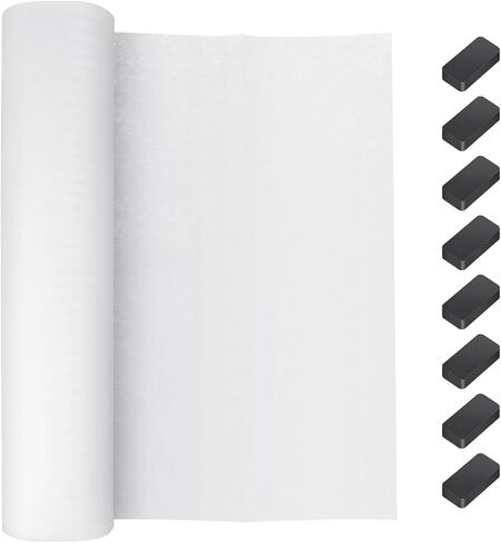 Cabilock 1 لفة فلتر فلتر فلتر ورقة مضادة للزيت فلتر الزيت - ملصق مقاوم للزيوت - فلتر شحم ورقي ممتص (10م) in Kuwait