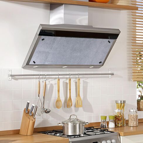 Cabilock 1 لفة فلتر فلتر فلتر ورقة مضادة للزيت فلتر الزيت - ملصق مقاوم للزيوت - فلتر شحم ورقي ممتص (10م) in Kuwait