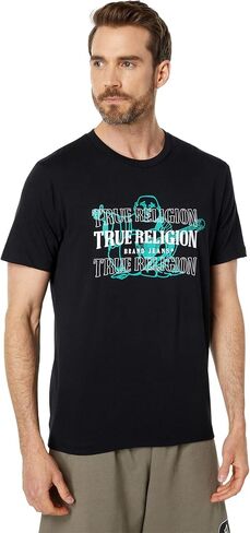 True Religion Men's 3 Arch Buddha Tee in Saudi Arabia