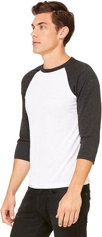 Bella Canvas 3/4-Sleeve Baseball T-Shirt (3200) in Saudi Arabia