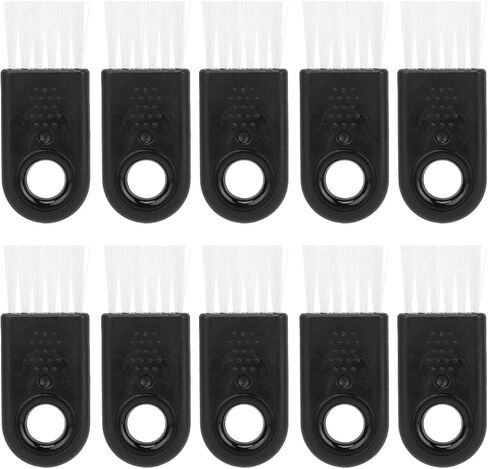 10Pcs Electric Shaver Cleaning Brush, Razor Cleaner Set, Multifunctional Clipper Brush Trimmer Cleaner Set, Stubble Removal Razor Cleaning Tool in Saudi Arabia