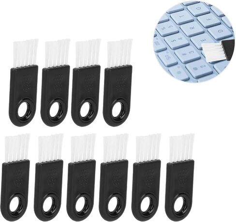 10Pcs Electric Shaver Cleaning Brush, Razor Cleaner Set, Multifunctional Clipper Brush Trimmer Cleaner Set, Stubble Removal Razor Cleaning Tool in Saudi Arabia