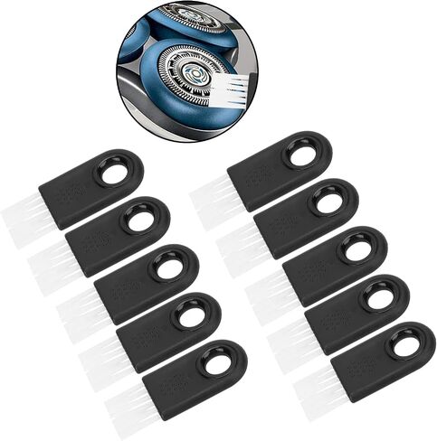 10Pcs Electric Shaver Cleaning Brush, Razor Cleaner Set, Multifunctional Clipper Brush Trimmer Cleaner Set, Stubble Removal Razor Cleaning Tool in Saudi Arabia