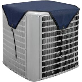 Homydom Air Conditioner Cover for Outside Units,AC Cover for Outdoor Central Unit Top,Air Conditioner Cover Waterproof Material, Snow-Resist,28 x 28 Inches