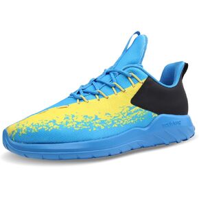 Soulsfeng Mens Running Shoes Lightweight Fashion Stylish Sports Workout Gym Tennis Walking Sneakers Size US 5.5-15 in Saudi Arabia