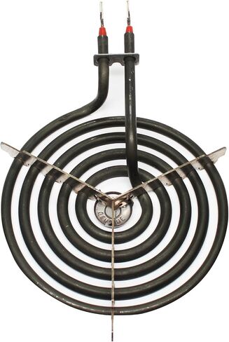 2-Pack Replacement for General Electric JP328BK2BB 6 inch 5 Turns Surface Burner Element - Compatible with General Electric WB30M1 Heating Element for Range Stove & Cooktop in Saudi Arabia