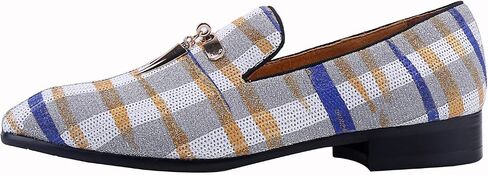ELANROMAN Men's Loafers Tassel Luxury Penny Slip-On Leather Party Shoes in Saudi Arabia