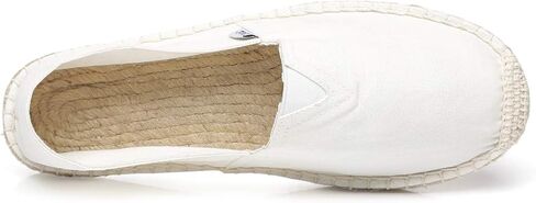 Altxic Men's Closed Toe Comfortable Canvas Slip on Flat Espadrilles in Saudi Arabia