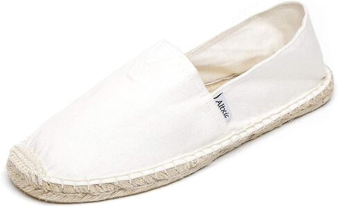 Altxic Men's Closed Toe Comfortable Canvas Slip on Flat Espadrilles in Saudi Arabia
