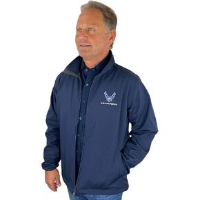 US Air Force Full Zip Jacket Made In USA in Saudi Arabia