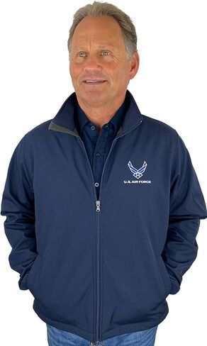 US Air Force Full Zip Jacket Made In USA in Saudi Arabia