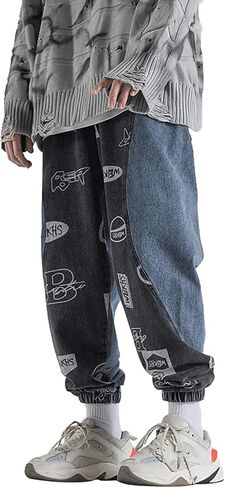 MOKEWEN Men's Jogger Pockets Ankle Athletic Ankle Cargo Pants in Kuwait