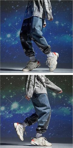 MOKEWEN Men's Jogger Pockets Ankle Athletic Ankle Cargo Pants in Kuwait