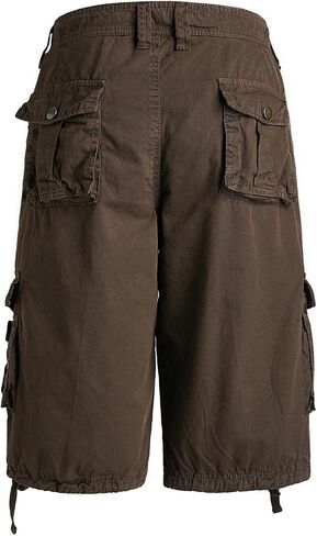Gary Com Men's Camo Cargo Shorts Relaxed Fit Multi-Pocket Outdoor Camouflage Cargo Shorts Cotton for Hiking Fishing Work in Kuwait