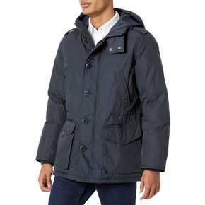 Tommy Hilfiger Men's Poly Twill Full-Length Hooded Parka in Saudi Arabia