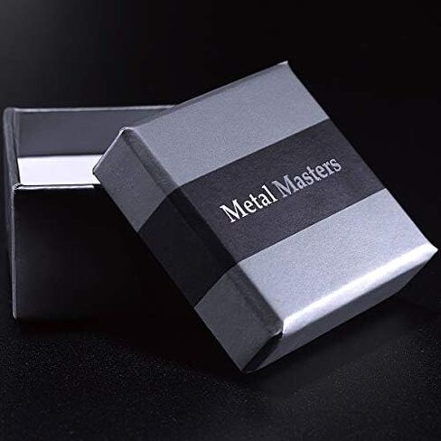 Metal Masters Co. Men's Tungsten Carbide Wedding Ring 8mm Black and Rose Goldtone Faceted Band in Saudi Arabia