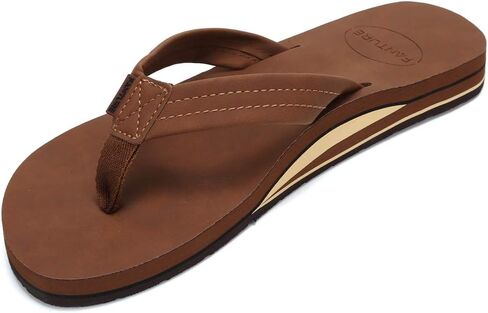 FANTURE صنادل رجالي قوس دعم الوجه يتخبط مع حزام واسع تقويم العظام الراحة المشي ثونغ نمط شبشب غير رسمي داخلي وخارجي in Kuwait