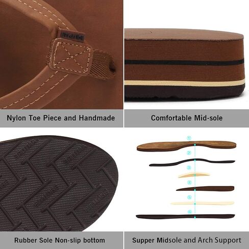 FANTURE صنادل رجالي قوس دعم الوجه يتخبط مع حزام واسع تقويم العظام الراحة المشي ثونغ نمط شبشب غير رسمي داخلي وخارجي in Kuwait