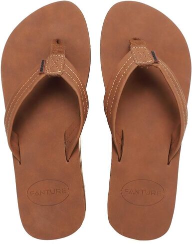 FANTURE صنادل رجالي قوس دعم الوجه يتخبط مع حزام واسع تقويم العظام الراحة المشي ثونغ نمط شبشب غير رسمي داخلي وخارجي in Kuwait