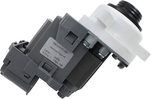 W10276397 Washer Drain Pump Replacement for Whirlpool WTW4800XQ4 - Compatible with WPW10276397 Washing Machine Water Pump in Saudi Arabia