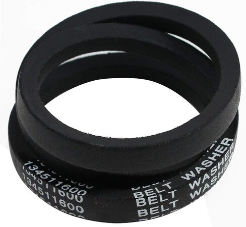2-Pack 134511600 Washing Machine Belt Replacement for Frigidaire 134161100 - Compatible with 131686100 Washer Drive Belt in Saudi Arabia