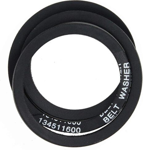 2-Pack 134511600 Washing Machine Belt Replacement for Frigidaire 134161100 - Compatible with 131686100 Washer Drive Belt in Saudi Arabia