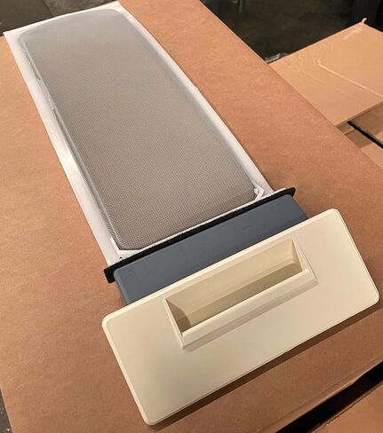 شاشة لينت مجفف 689465 من Edgewater Parts متوافقة مع مجفف ويرلبول (لون اللوز) in Saudi Arabia