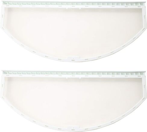 2-Pack WP53-0918 Dryer Lint Filter Replacement for Admiral LNC7764A71 - Compatible with 53-0918 Lint Screen Trap Catcher in Saudi Arabia