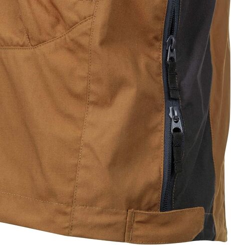 Helikon-Tex Men's Woodsman Anorak Jacket Black/Taiga Green in Saudi Arabia