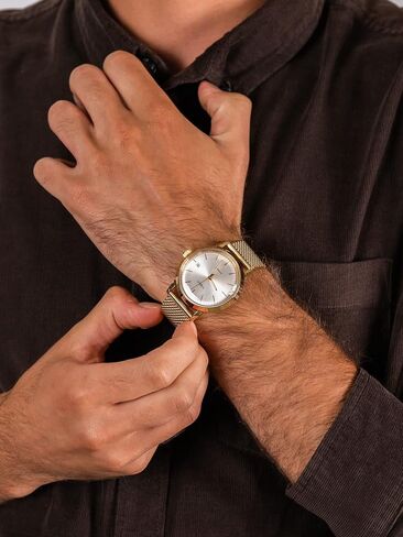 Timex Men's انالوج Automatic Watch Marlin, ذهبي, أسورة in Saudi Arabia