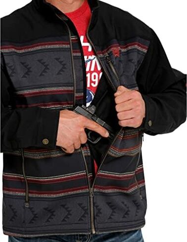 Cinch Mens MWJ1538002 CC BONDED JACKET OW22 in Saudi Arabia