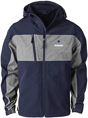 سترة Dunbrooke البحرية للرجال من Tennessee Titans Zephyr Softshell بسحاب كامل in Kuwait