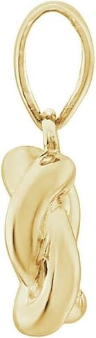 Sonia Jewels Forever Love Knot Infinity Twist Promise Design Charm Pendant (16mm x 8.2mm) - SKU#12272 in Saudi Arabia