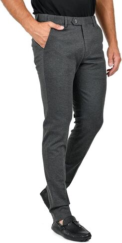 Barabas Men's Solid Color Basic Essential Chino Dress Pants CP4007 in Kuwait