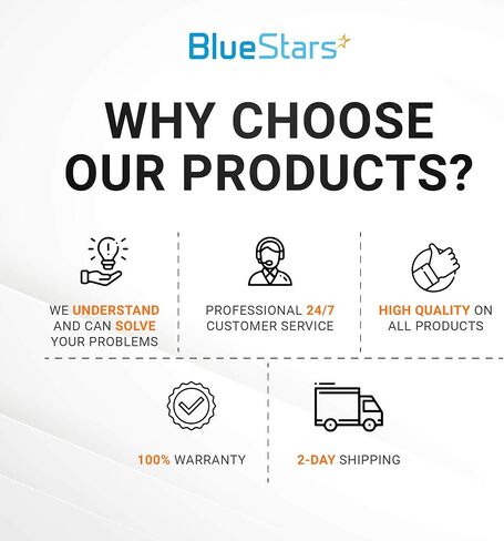 [LATEST VERSION] Ultra Durable W10311524 Refrigerator Air Filter Replacement Part by Blue Stars - Exact Fit For Whirlpool & KitchenAid Refrigerators - Replaces AIR1, W10315189, W10335147 - PACK OF 8 in Saudi Arabia