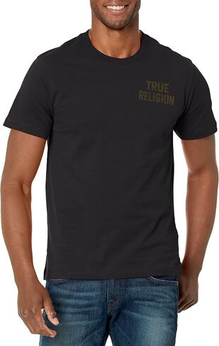 True Religion Men's Short Sleeve Og Buddha Brand Tee in Saudi Arabia