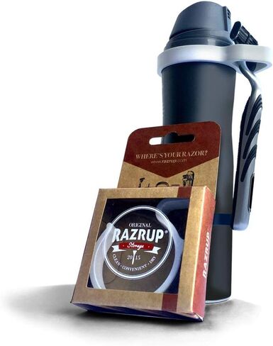 RazrUp - Razor Holder -.Where is Your Razor? Keep Your Razor Clean, and Extend its Life! Convenient Razor Shaving Accessory Turns Any Shave Gel/Can into a Razor Holder! in Saudi Arabia
