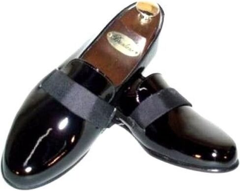 Transit Formal Patent Leather Slip-on Tuxedo Shoes Wide in Saudi Arabia