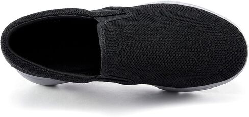 TIOSEBON Men's Slip On Walking Loafers - Breathable Lightweight Knit Mesh Casual Sneakers,Comfortable Laceless Shoes for Travel, Driving and Standing All Day in Saudi Arabia