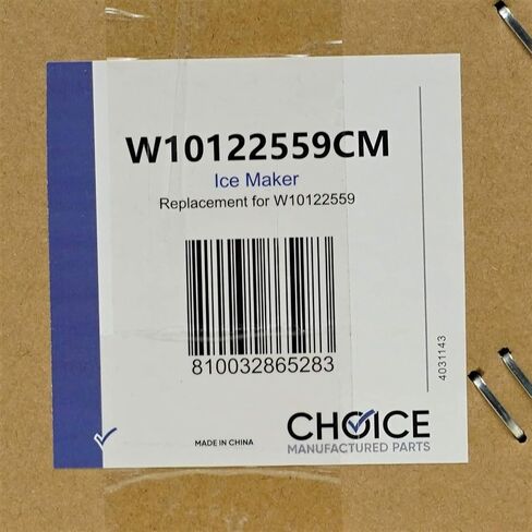 Choice Manufactured Parts Refrigerator Ice Maker for Whirlpool, Sears, AP6015374, PS11748651, W10122559 in Saudi Arabia