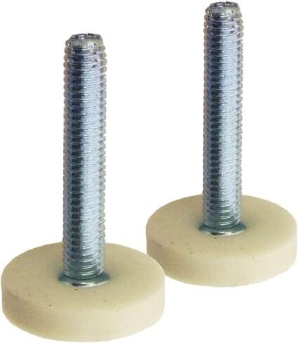 389102 Washer Leveling Foot for Washers Compatible With 7MNTM5000TQ0, 7MNTM5000TT0, 7MNTM5000TT0, 7MNTM5100TQ0, 7MNTM5100TQ0, 7MNTM5100TT0, 7MNTM5100TT0, 7MWC87660SM0 -(2 Pack) in Saudi Arabia