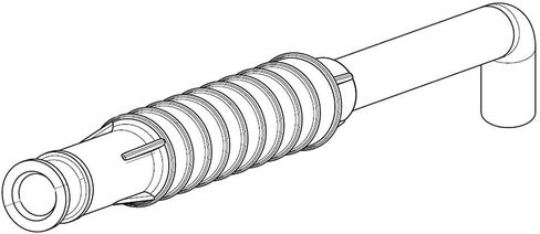 Samsung DC97-15532B Washer Pump Drain Hose Genuine Original Equipment Manufacturer (OEM) Part in Saudi Arabia
