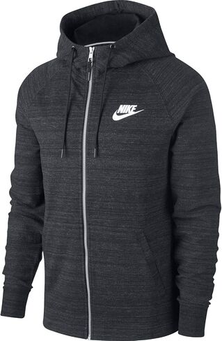Nike Mens AV15 Full Zip Knit Hoodie Black/Anthracite AQ8391-010 Size Small in Saudi Arabia