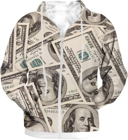 Hoodies for Men Women Winter Jacket Fleece Coat Zip up Warm in Saudi Arabia