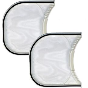 HQRP 2-pack Dryer Lint Filter fits LG DLE5955G DLE5955W DLG5966W DLE5977B DLG5988B DLE5977S DLG5988S DLE5977SM DLG5988SM DLE5977W DLG5988W Dryers in Saudi Arabia