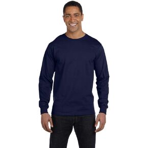 Hanes 5.2 oz. ComfortSoft Cotton Long-Sleeve T-Shirt (5286)