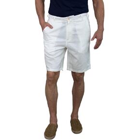short fin Men's Linen Flat Front Walking Shorts in Saudi Arabia